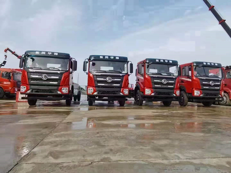 国六东风华神T5单排随车吊